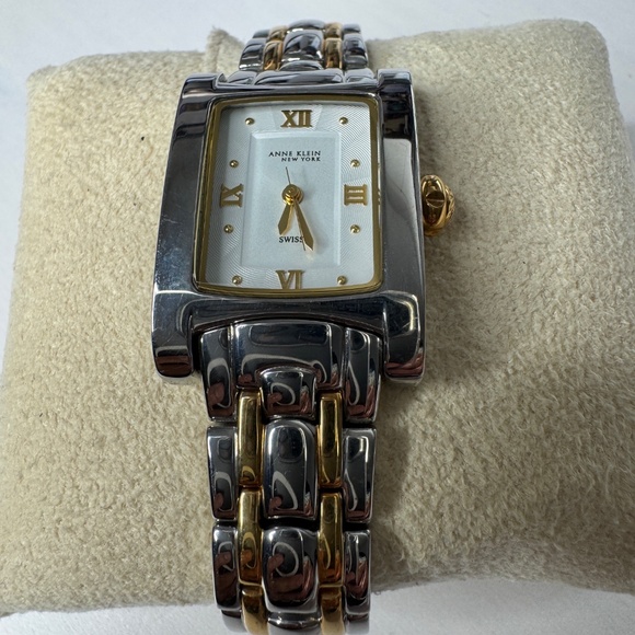 Women‎ Classic style Anne Klein New York two toned stainless steel quartz watch main image 5